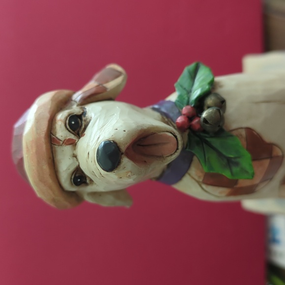 Jim Shore Heartwood Creek Holiday Dog Figurine - Picture 5 of 7
